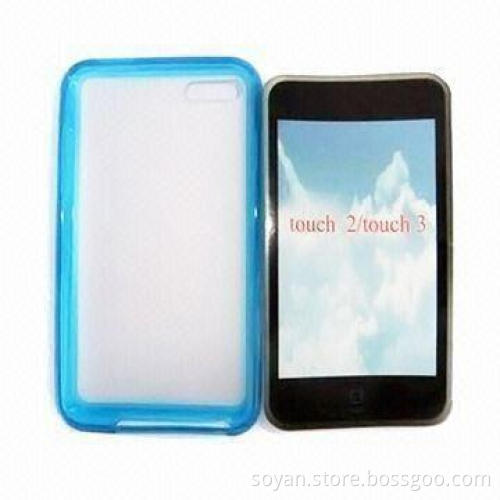 Crystal Hard PC Case for Apple's iPod Touch 2 with TPU Wrab Around, Elegant in Shape and Super Thin